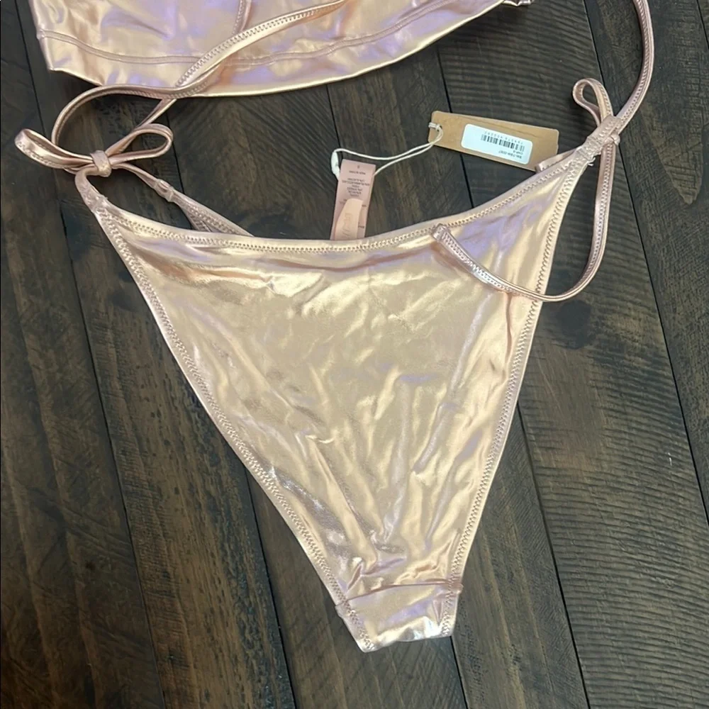 Skims Metalic Swim Set